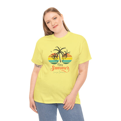 Unisex Zware Dominica Katoenen T-shirt