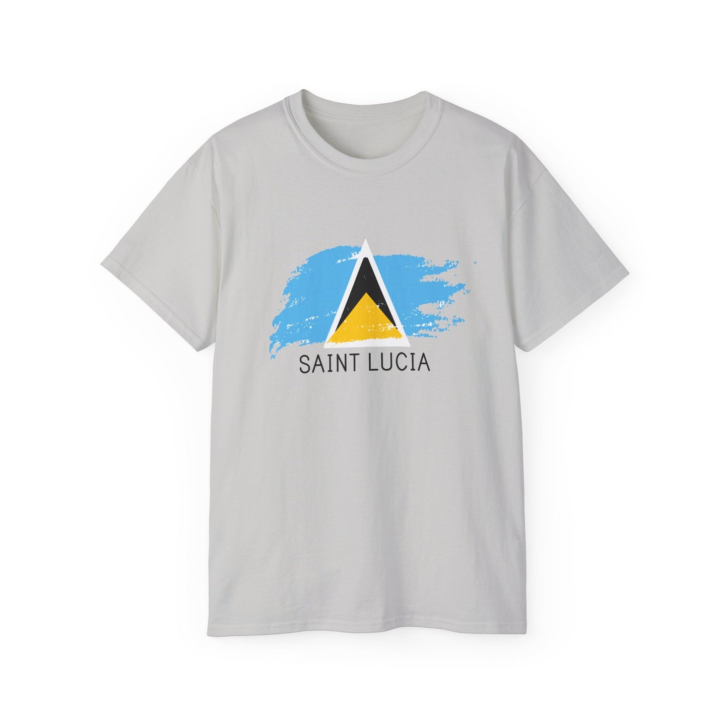 Saint Lucia vlag unisex ultra katoenen T-shirt - casual shirt