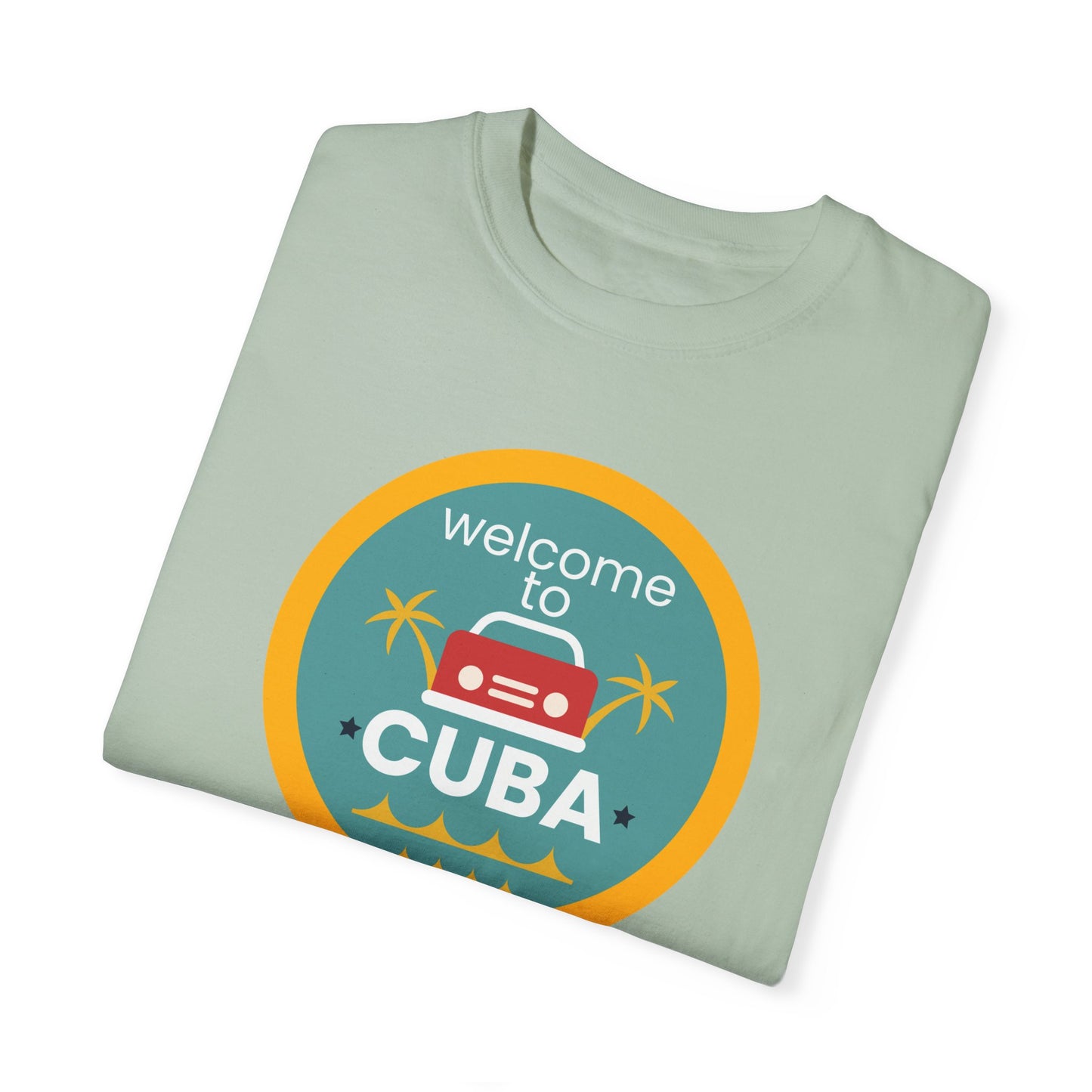 Unisex Garment-Dyed Cuba T-shirt