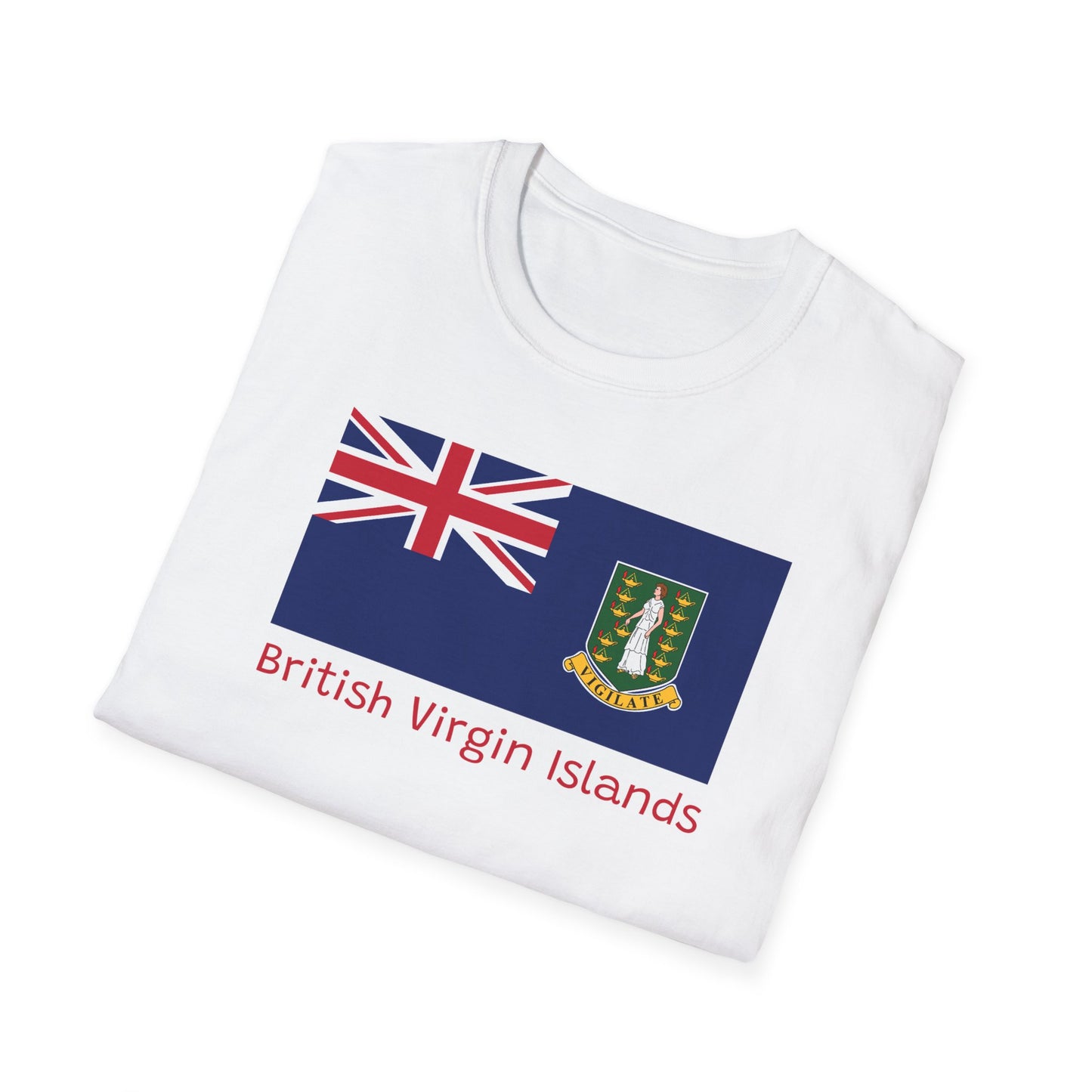 Unisex British Virgin Islands Softstyle T-Shirt