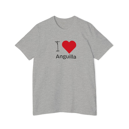 Unisex Short-Sleeve Anguilla Jersey T-Shirt