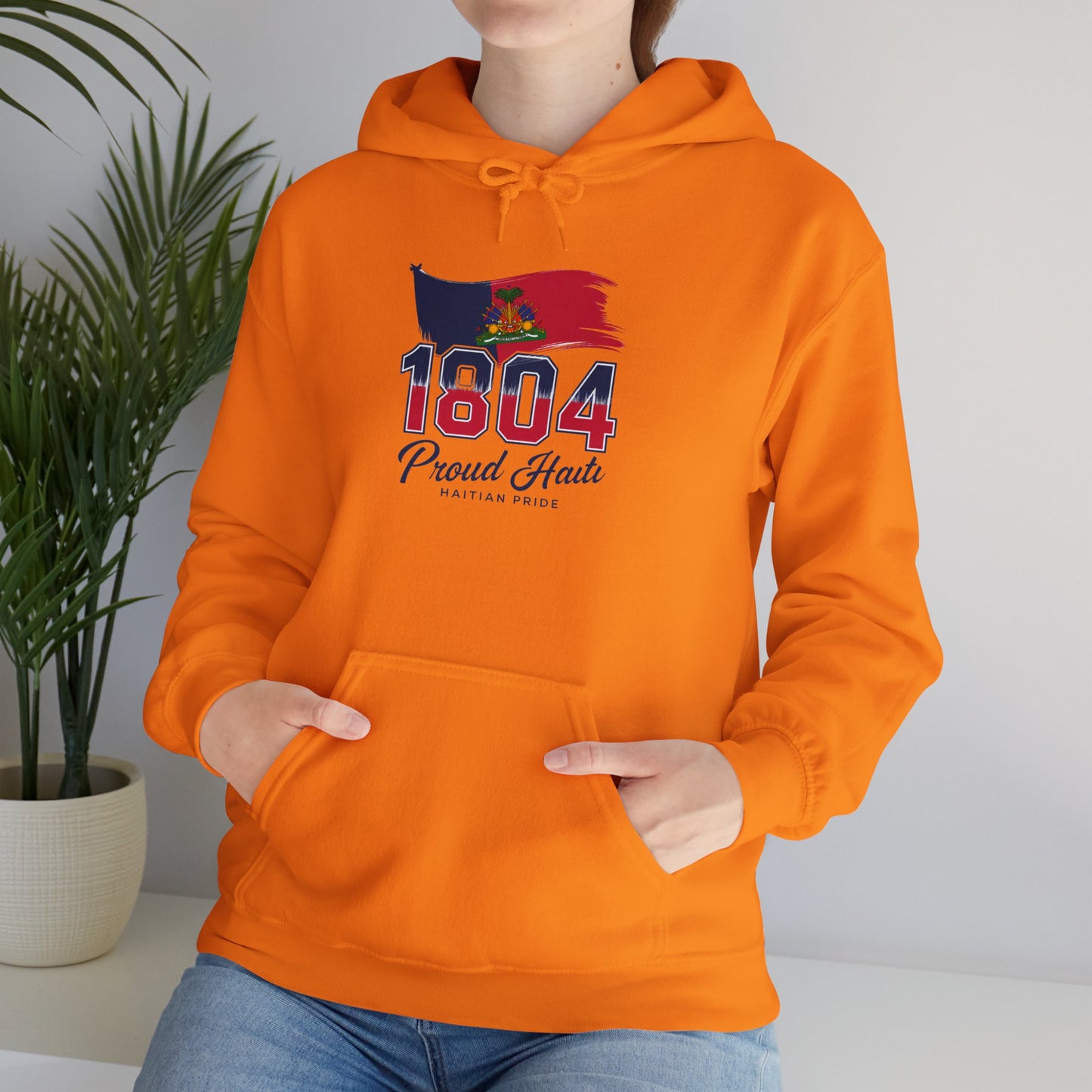 1804 Proud Haiti Klassieke Hoodie