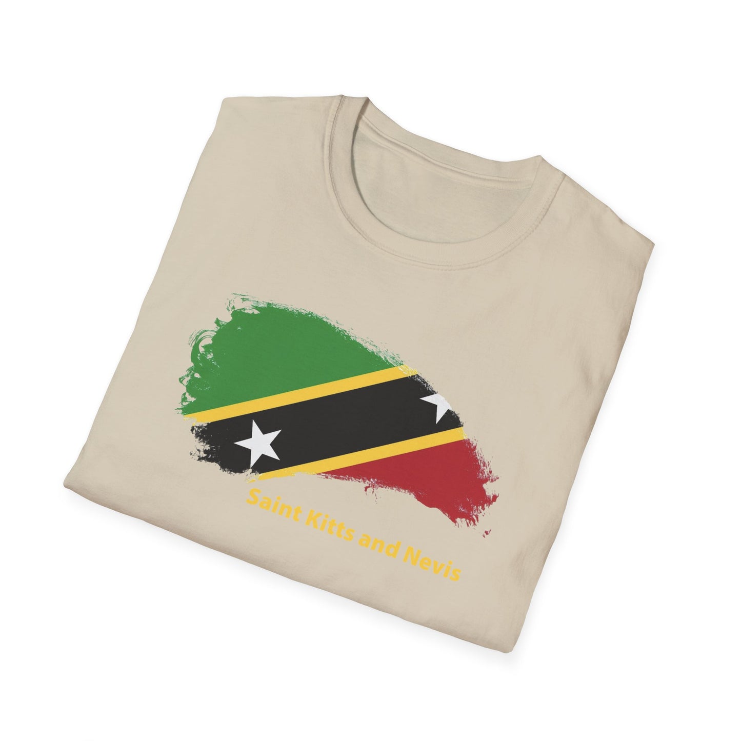 Unisex Softstyle Saint Kitts and Nevis T-Shirt