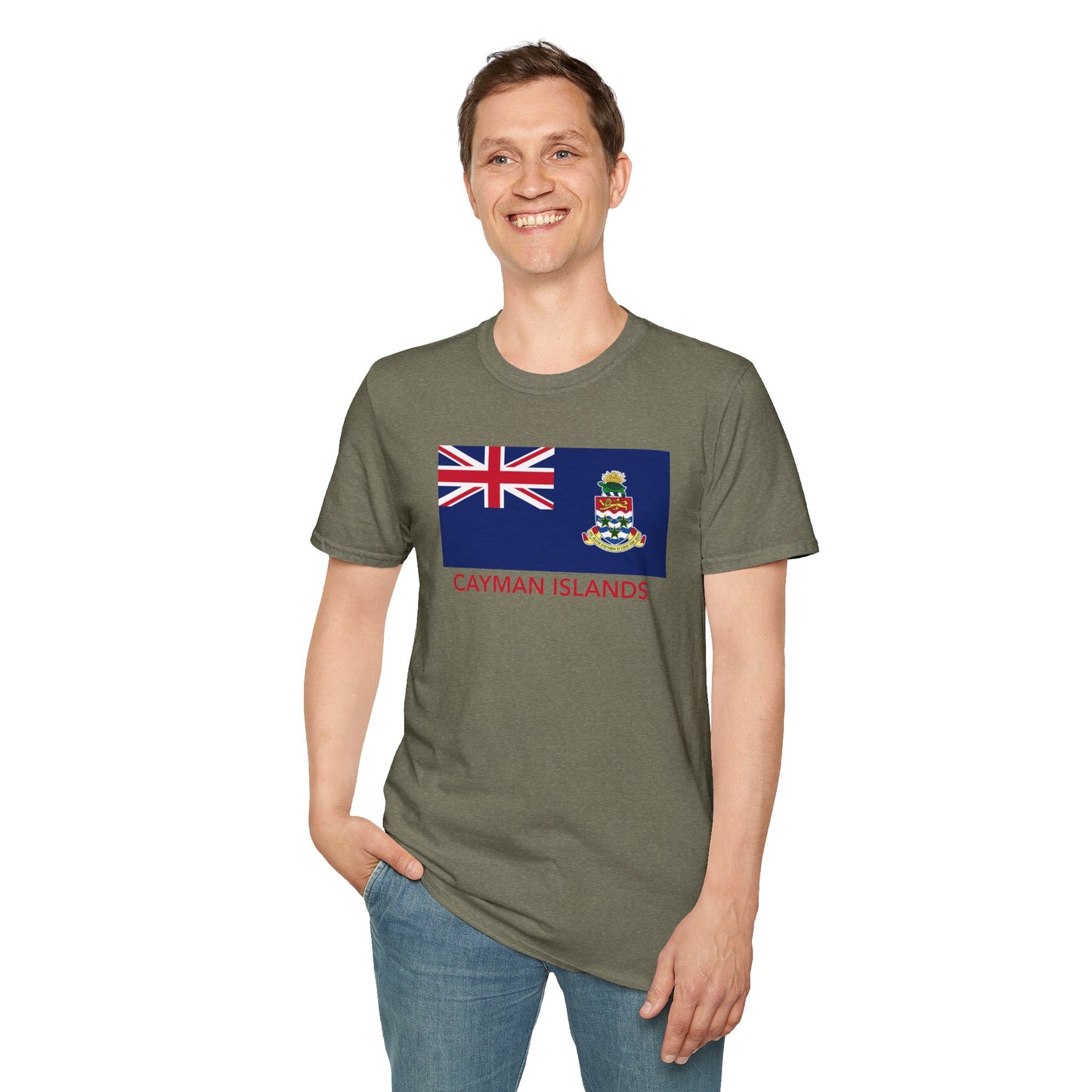 Unisex Softstyle Cayman Islands T-Shirt