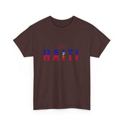 Unisex Heavy Haiti Katoenen T-shirt