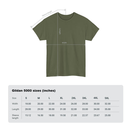 Unisex Zware Guyana Katoenen T-shirt