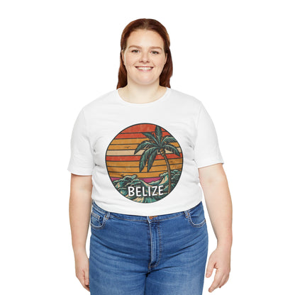 Unisex Jersey Belize T-shirt met korte mouwen 