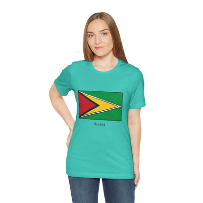 Unisex Jersey Guyana Short Sleeve Tee