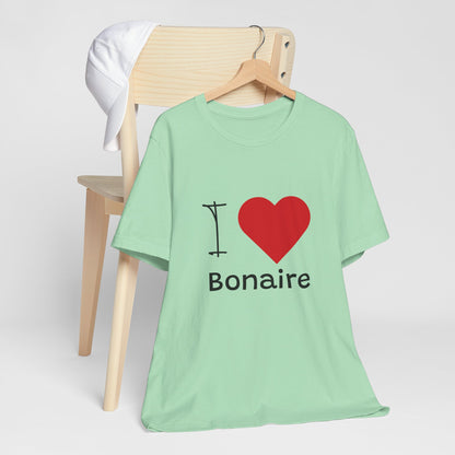 Unisex Jersey Bonaire T-shirt met korte mouwen 