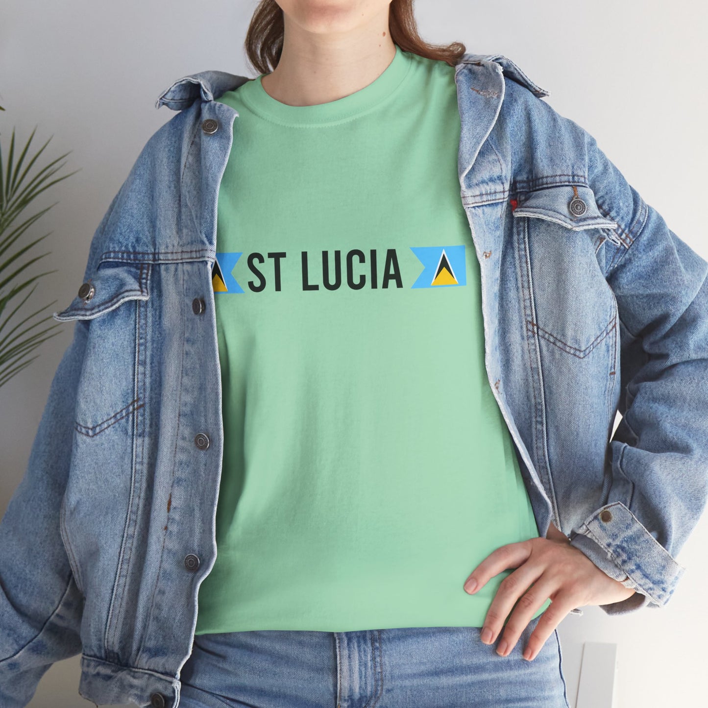 Unisex Heavy Saint Luica Cotton Tee