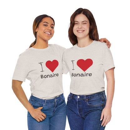 Unisex Jersey Bonaire T-shirt met korte mouwen 