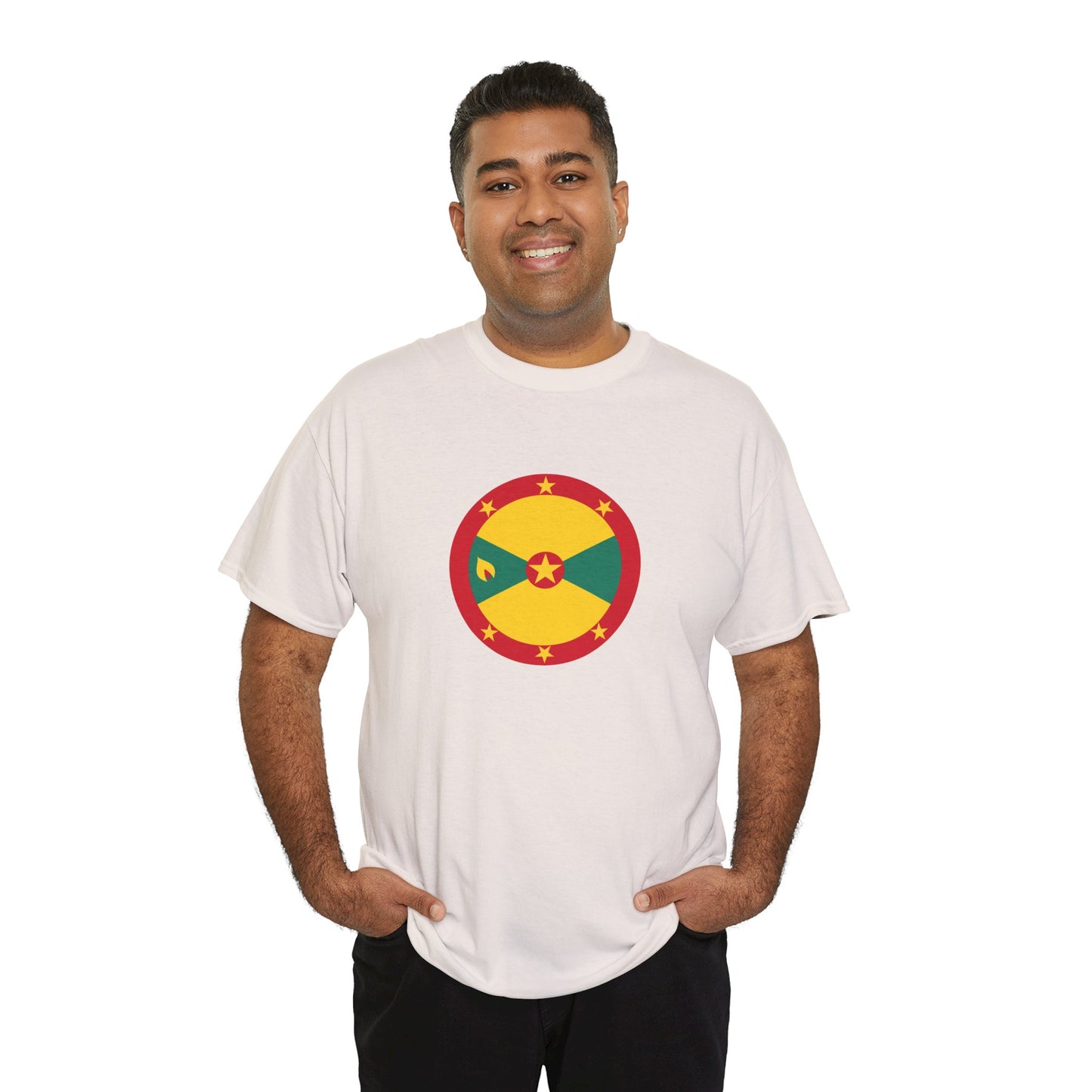 Unisex zware katoenen Grenada T-shirts