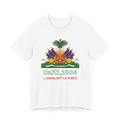 Unisex Jersey Haiti T-shirt met korte mouwen