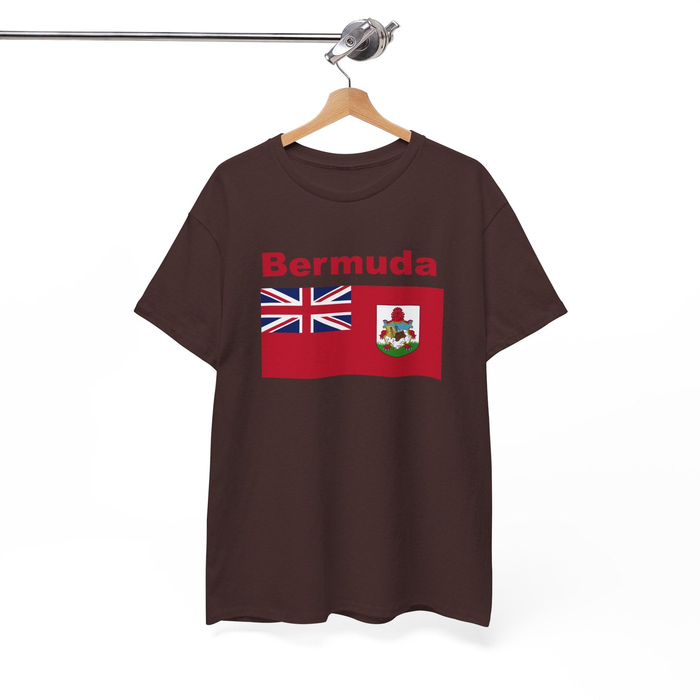 Unisex zwaar Bermuda katoenen T-shirt 