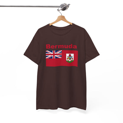 Unisex zwaar Bermuda katoenen T-shirt 