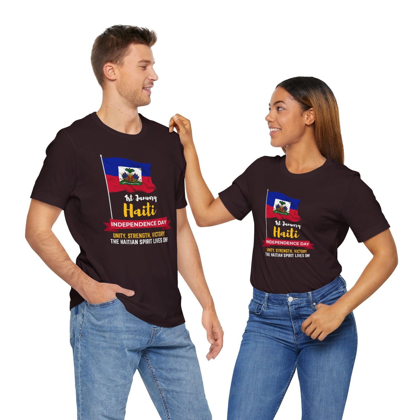 Unisex Jersey Haiti Short Sleeve Tee