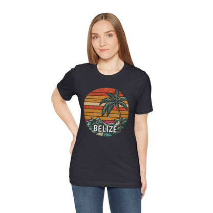 Unisex Jersey Belize T-shirt met korte mouwen 