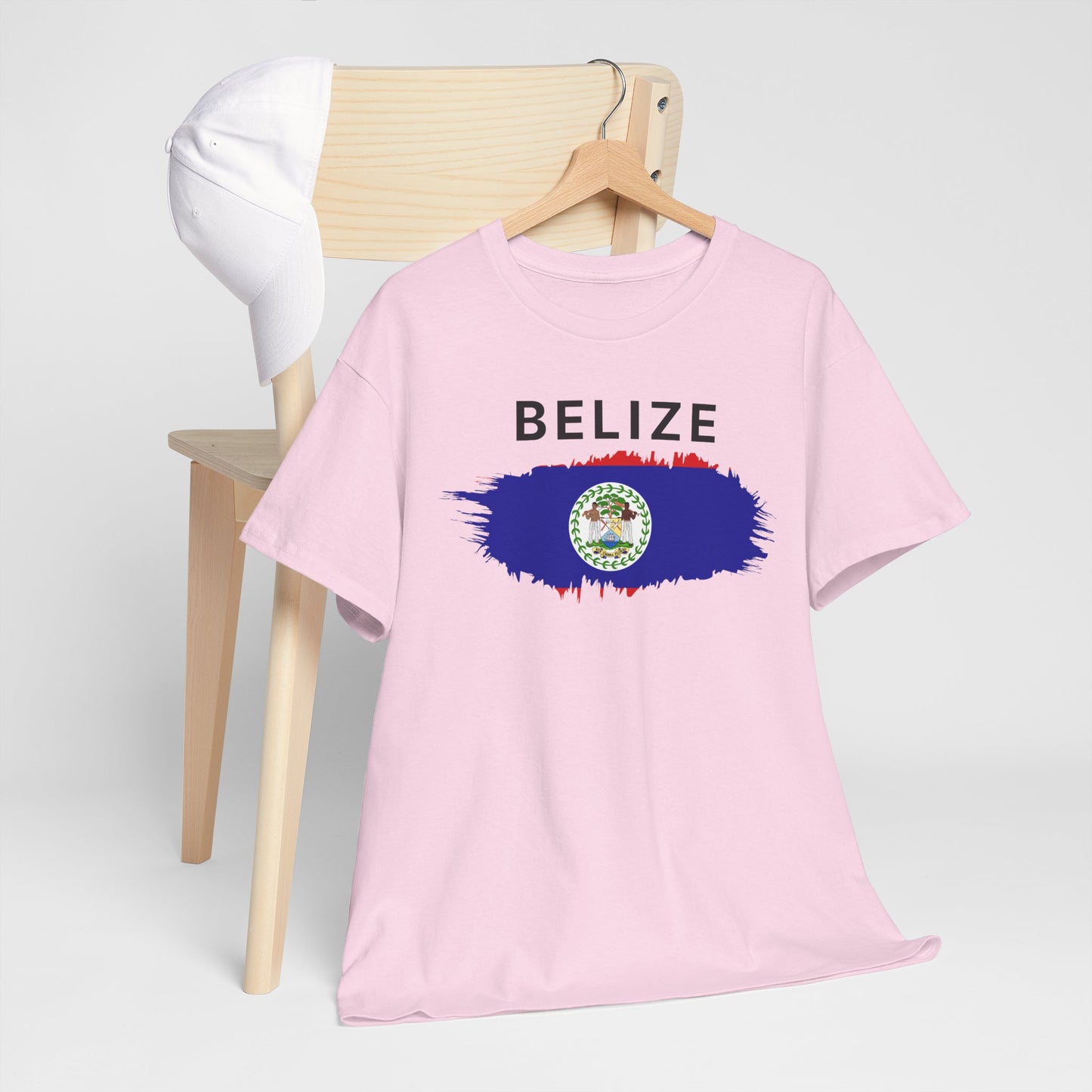 Unisex Zware Belize Katoenen T-shirt 