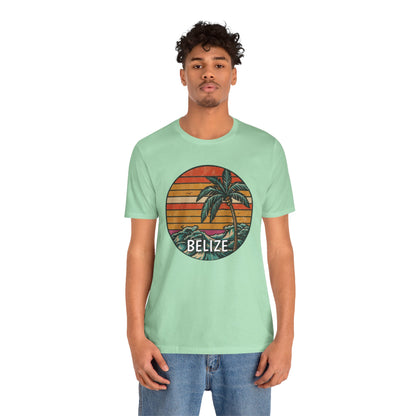 Unisex Jersey Belize T-shirt met korte mouwen 