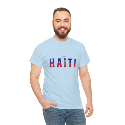 Unisex Heavy Haiti Katoenen T-shirt