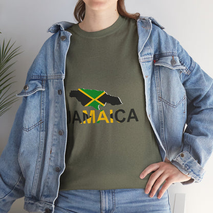 T-shirt met Jamaicaanse vlag