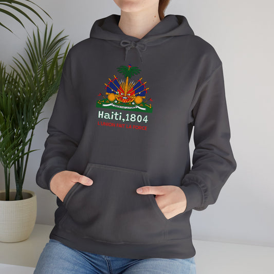 Haitian Flag Pullover Hoodie