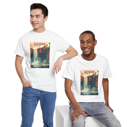 Unisex Zware Guyana Katoenen T-shirt