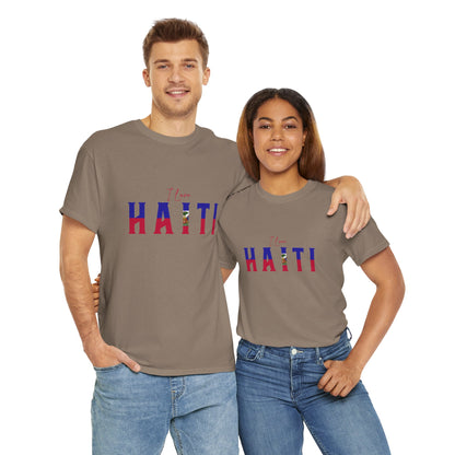 Unisex Heavy Haiti Katoenen T-shirt