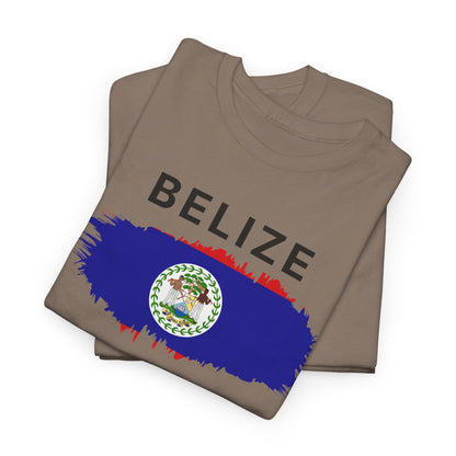 Unisex Zware Belize Katoenen T-shirt 