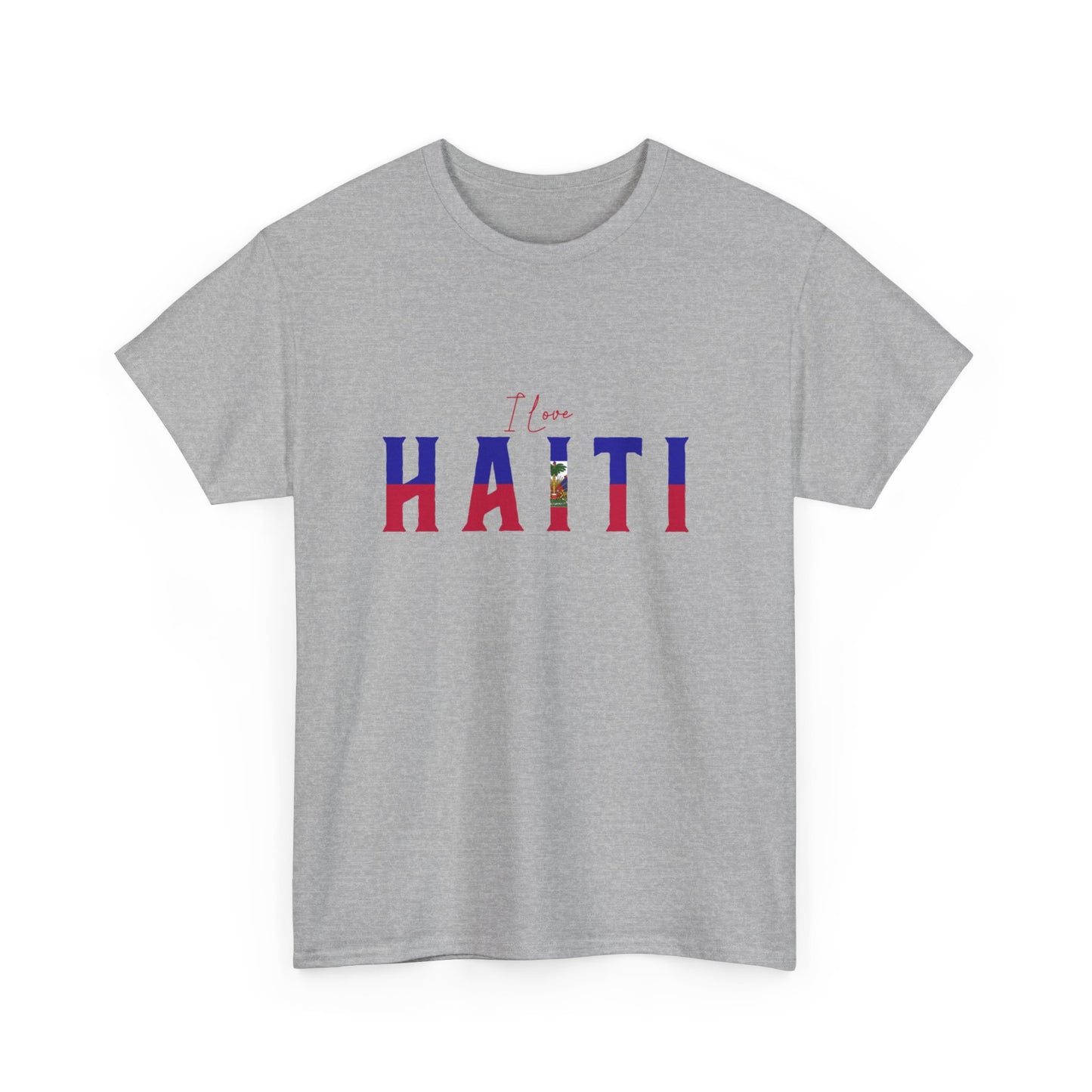 Unisex Heavy Haiti Katoenen T-shirt