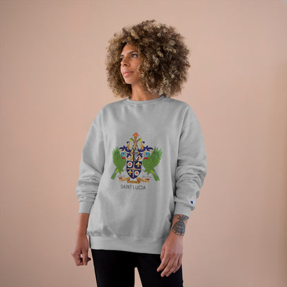 Saint Lucia Champion Sweatshirt - Gezellige erfgoedkleding