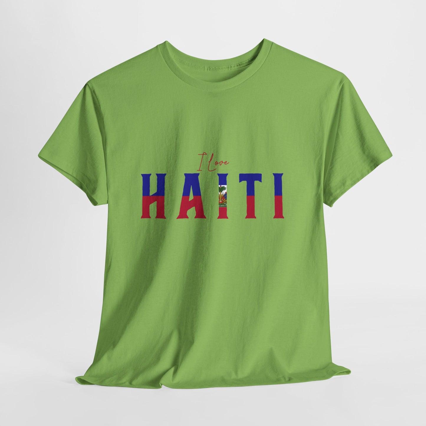 Unisex Heavy Haiti Katoenen T-shirt