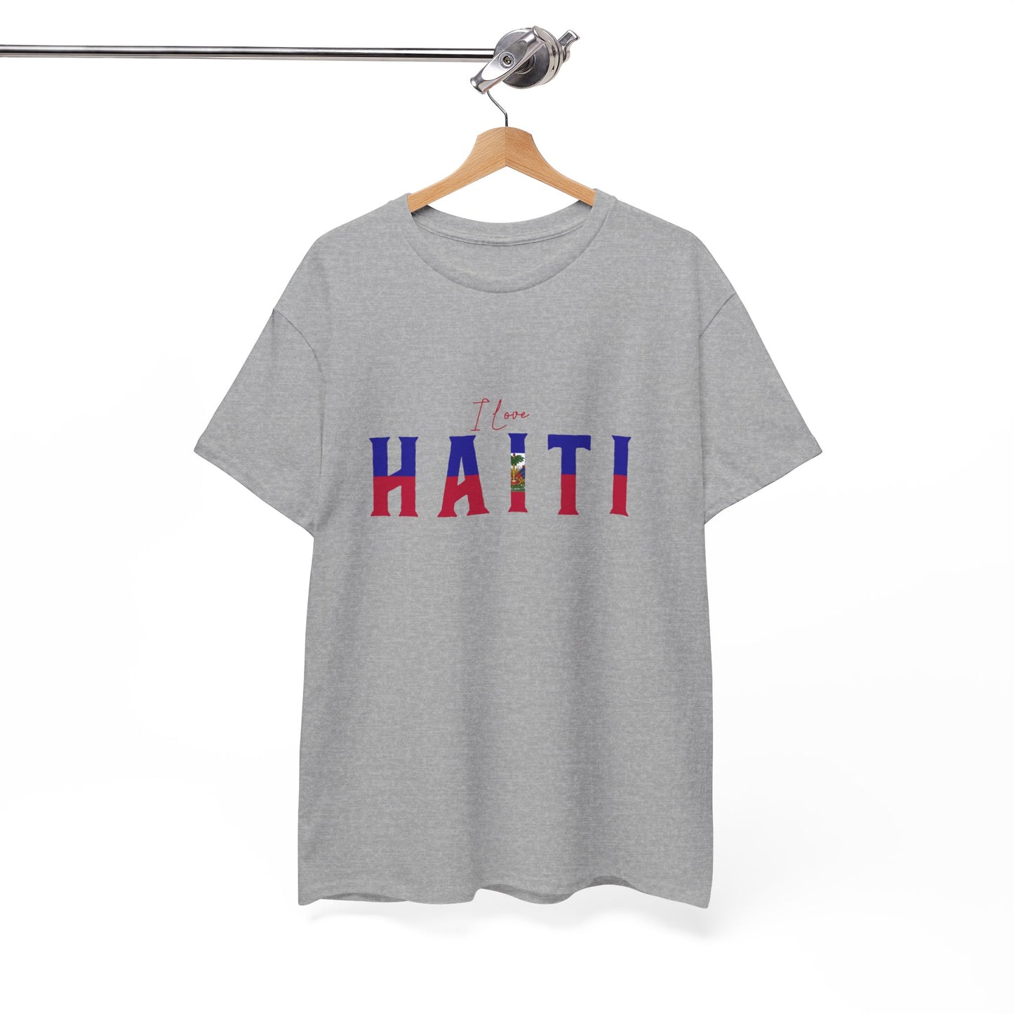 Unisex Heavy Haiti Katoenen T-shirt