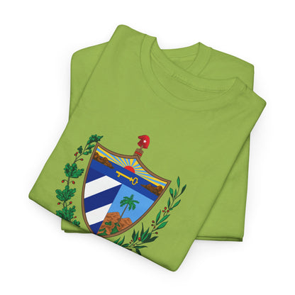 Unisex Zware Cuba Katoenen T-shirt