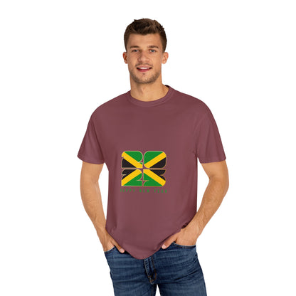 Jamaican Happy New Year Unisex Garment-Dyed T-Shirt