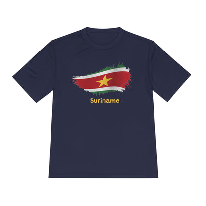 Unisex vochtafvoerend Suriname T-shirt