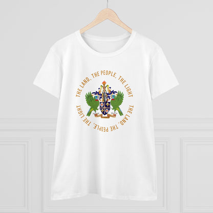 Women's Midweight Saint Luica Cotton Tee