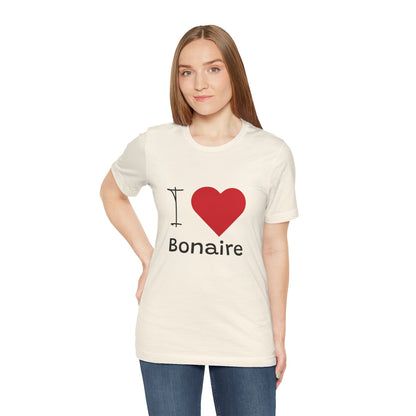 Unisex Jersey Bonaire T-shirt met korte mouwen 