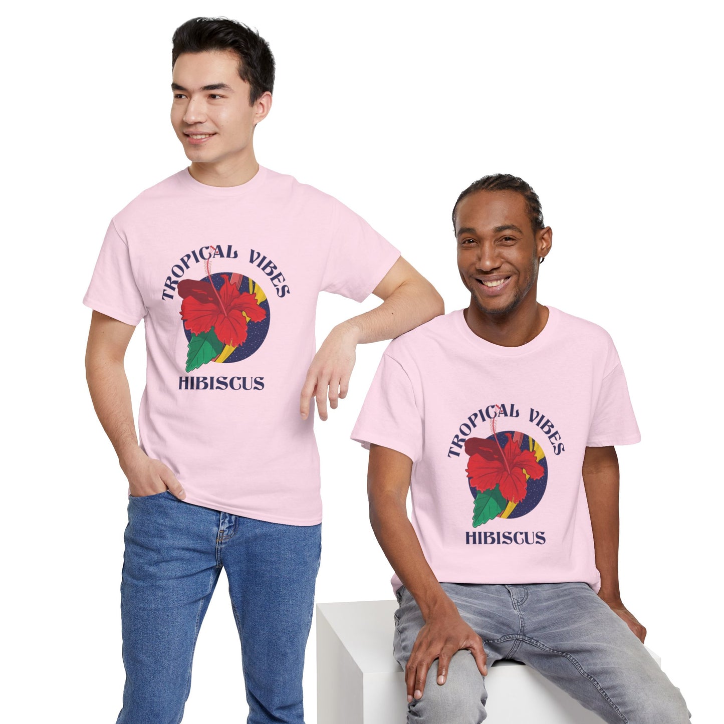 Unisex Heavy Haiti Katoenen T-shirt