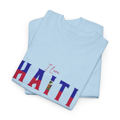 Unisex Heavy Haiti Katoenen T-shirt