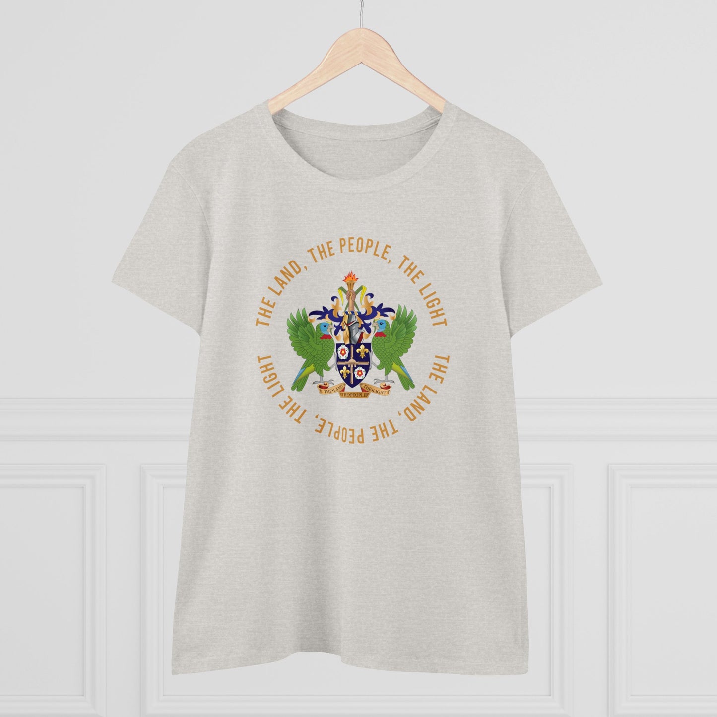 Women's Midweight Saint Luica Cotton Tee