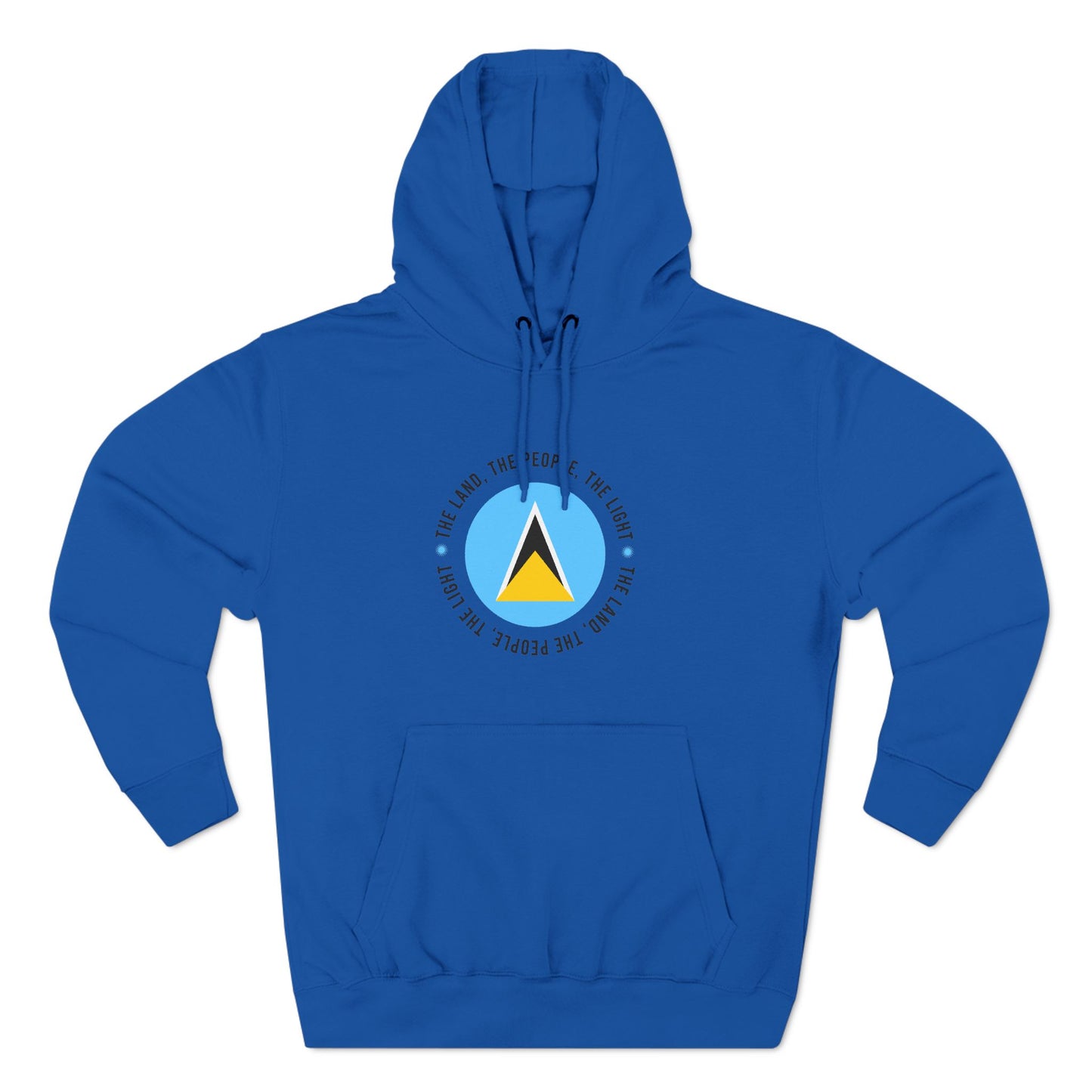 Hoodie met vlag van Saint Lucia