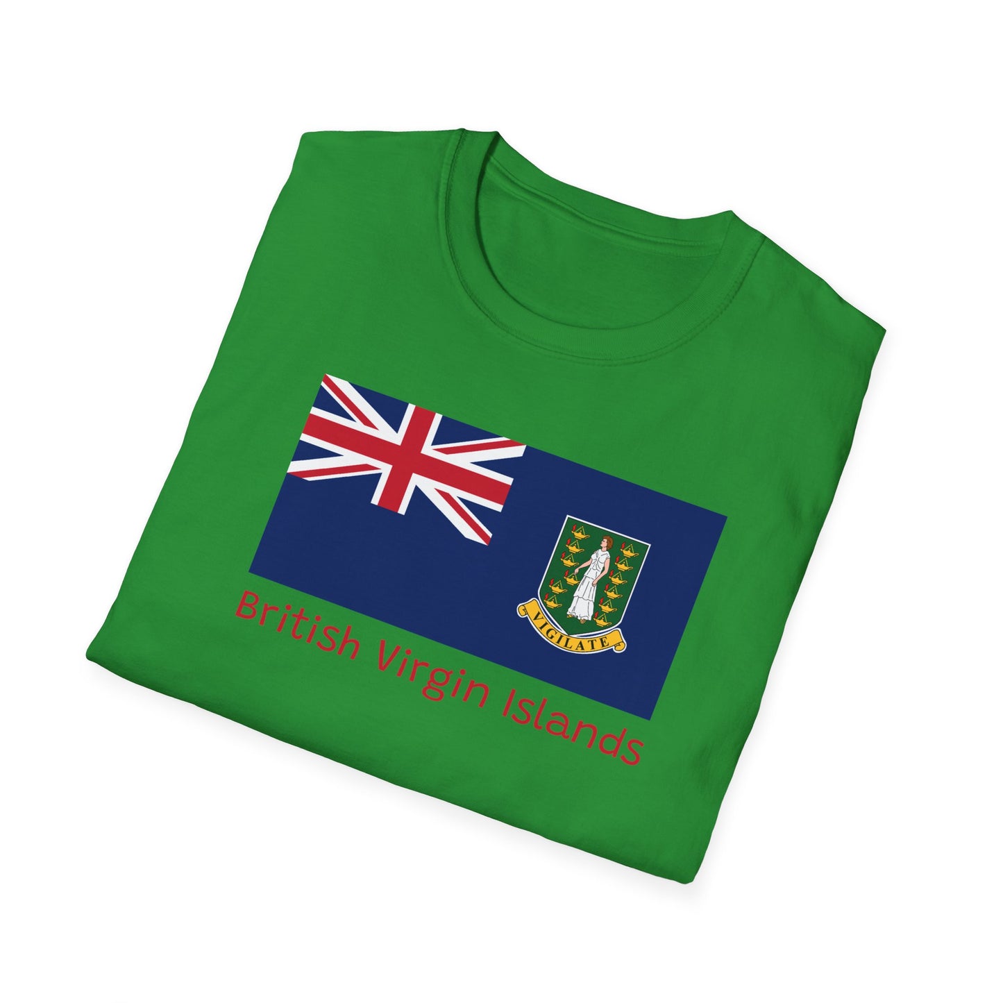 Unisex British Virgin Islands Softstyle T-Shirt