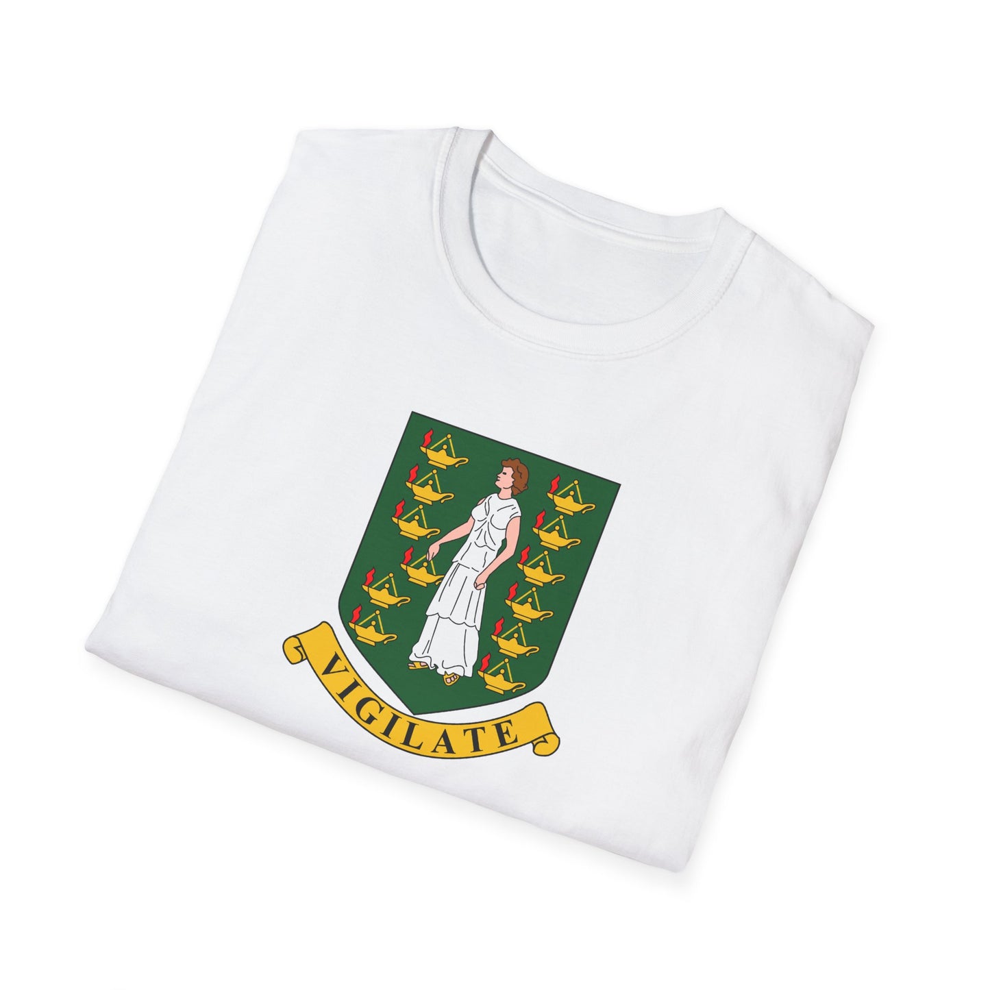 Unisex British Virgin Islands Softstyle T-Shirt