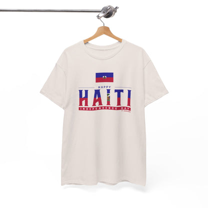 Unisex Heavy Haiti Katoenen T-shirt