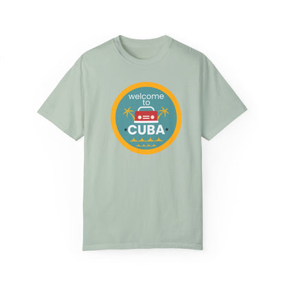 Unisex Garment-Dyed Cuba T-shirt