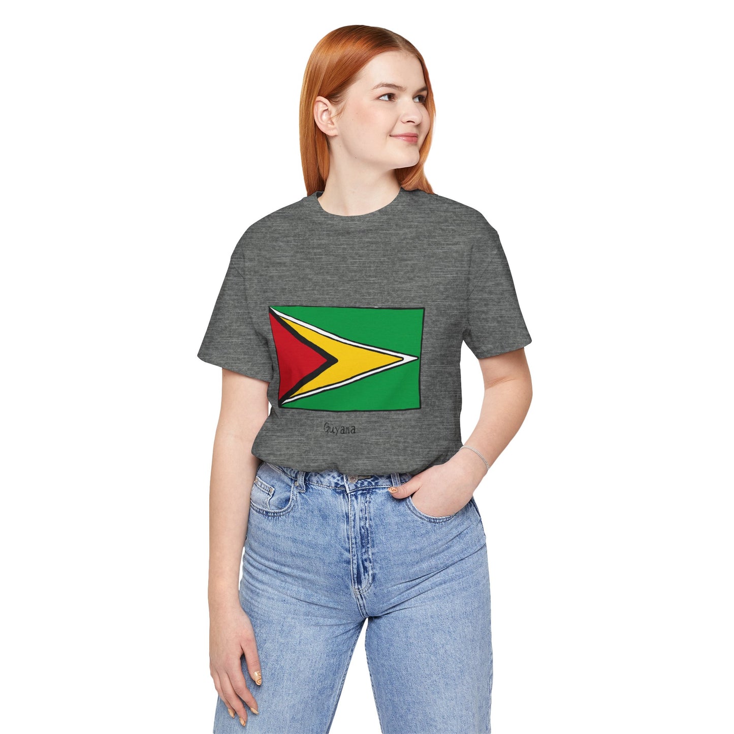 Unisex Jersey Guyana Short Sleeve Tee