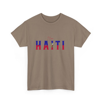 Unisex Heavy Haiti Katoenen T-shirt