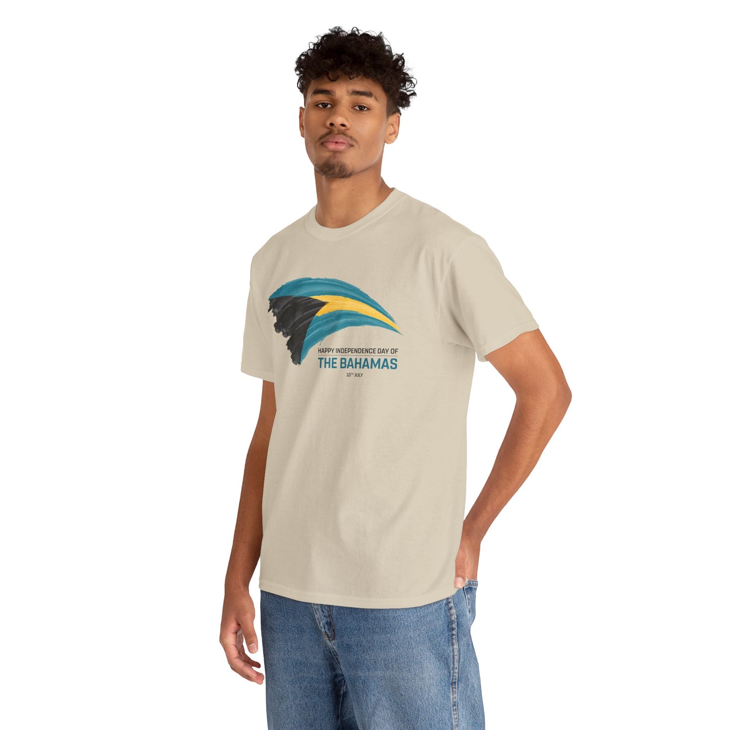 Unisex Heavy  Bahamas Cotton T Shirt