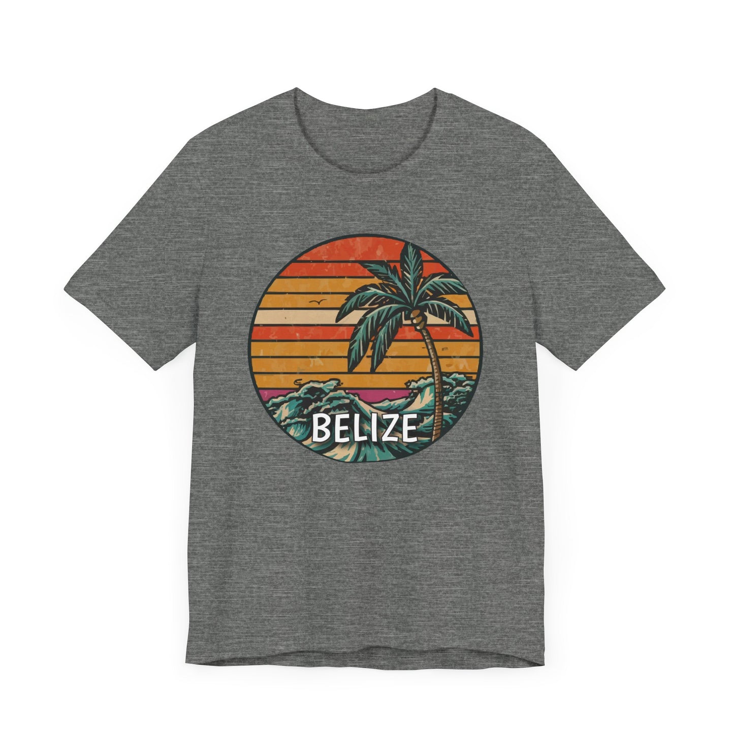 Unisex Jersey Belize T-shirt met korte mouwen 